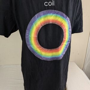 Coil English Experimental Music Group Band Tshirt Size Large